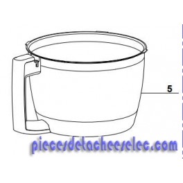 CUVE ASSEMBLEE V2 pour préparateur culinaire magimix CUVE ASSEMBLEE V2 pour préparateur culinaire magimix