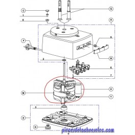 moteur pour robot culinaire magimix 