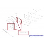 Verre Exterieur de la Porte pour Four COOKE LEWIS