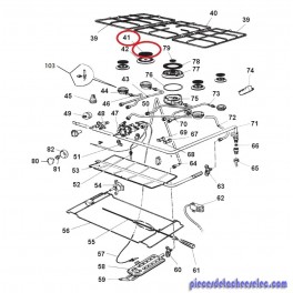 Chapeau Bruleur Auxiliaire pour Cuisiniére FAGOR Chapeau Bruleur Auxiliaire pour Cuisiniére FAGOR