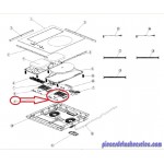 Electronique de Puissance Droite pour Plaque de Cuisson IXINA