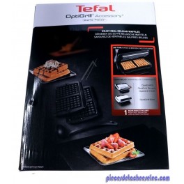 Plaque gaufre x2 pour Grill Viande Optigrill Tefal Plaque gaufre x2 pour Grill Viande Optigrill Tefal