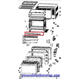 Deflecteur pour FOUR NEW DELICE XL Seb Deflecteur pour FOUR NEW DELICE XL Seb