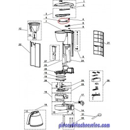 BRIDE DE SECURITE pour cafetière MAGIMIX BRIDE DE SECURITE pour cafetière MAGIMIX