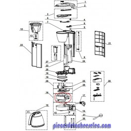 SUPPORT THERMO COMPLET pour cafetière magimix SUPPORT THERMO COMPLET pour cafetière magimix