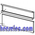 Jupe Tole Bas et Haut Gris Foncé pour Barbecue 3 - 4 SERIES Campingaz
