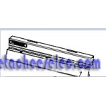 Consoles Haut + Bas Lisse Gris Clair pour Barbecue 3 - 4 SERIES Campingaz