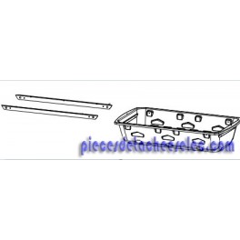 Cuve avec Support Grilles pour barbecue  Campingaz