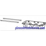 Cuve avec Support Grilles pour barbecue  Campingaz
