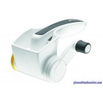 Classique Moulin à Râpe Fromage, 16cm, Plastique/Acier Inoxydable, Moulin à Fromage avec Râpe à Tambour Zyliss 