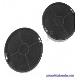 Filtre à Filtre Charbon x2 pour Hotte ELICA