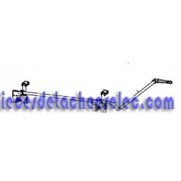Tubulure Gaz 28mb pour Plancha CAMPINGAZ