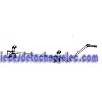 Tubulure Gaz 28mb pour Plancha CAMPINGAZ