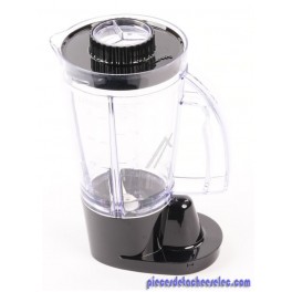Bol/blender/complet/noir pour Robot Multifonction Double Force Compact Moulinex Bol/blender/complet/noir pour Robot Multifonction Double Force Compact Moulinex