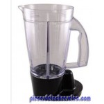Bol/blender/noir pour Robot Multifonction Double Force Compact Moulinex