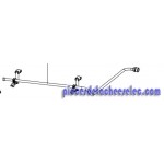 Tubulure Gaz 28Mb 1/2 pour Plancha CAMPINGAZ