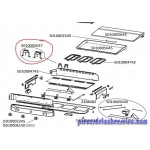 ELECTRODES SUPPORTS pour plancha campingaz