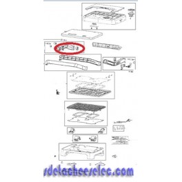 Support/poignee/gauche pour Grille Viande TEFAL Support/poignee/gauche pour Grille Viande TEFAL