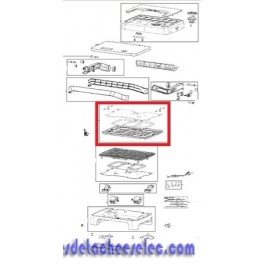 Plaque/superieur+Resistance pour Grille Viande TEFAL Plaque/superieur+Resistance pour Grille Viande TEFAL