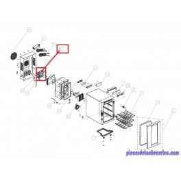 Moteur du Ventilateur pour Réfrigérateur DOMETIC