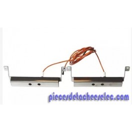 Électrode et Support - Bruleur Fonte - Fil Court pour Barbecue 3 - 4 SERIES Campingaz