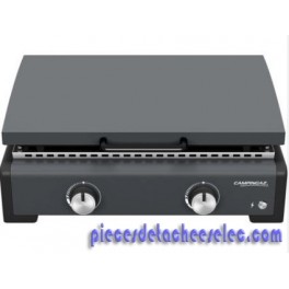 PLANCHA GAZ A POSER SIGMA 2 - Châssis acier - Plaque fonte - Couvercle de protection PLANCHA GAZ A POSER SIGMA 2 - Châssis acier - Plaque fonte - Couvercle de protection