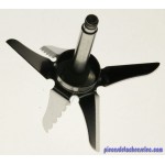 Couteaux 6 Lames + Joint pour Blender Faciclic / Blendforce Maxiglass Moulinex