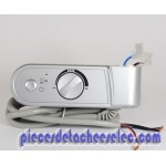 Thermostat Chrome Gris pour Radiateurs Chrome Eléctrique DELONGHI
