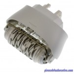 Tête Épilation Extra Large Blanc 33mm pour Epilateur Braun