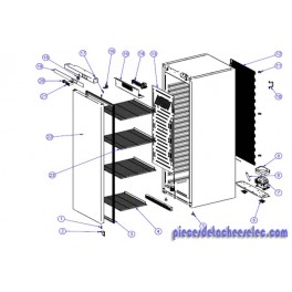 Joint pour Armoire Froide Diamond Métro