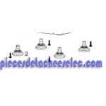 Pied x4 pour Robot Multifonction Riviera & Bar