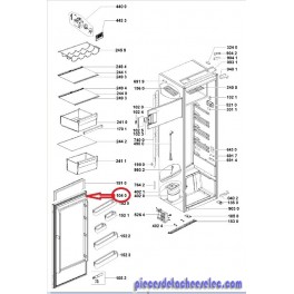 Porte Réfrigérateur pour Réfrigérateur INDESIT Porte Réfrigérateur pour Réfrigérateur INDESIT