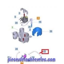 Tuyau pour Nettoyeur Vapeur SC 4100 C Karcher Tuyau pour Nettoyeur Vapeur SC 4100 C Karcher