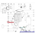 Façade de Porte pour Lave Linge SABA