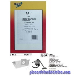Sac Aspirateur x3 pour Aspirateur TASKI Sac Aspirateur x3 pour Aspirateur TASKI
