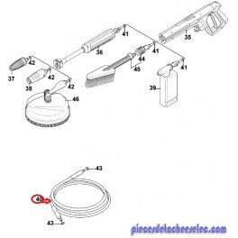 Tuyau Flexible pour Nettoyeur Haute Pression BLACK DECKER Tuyau Flexible pour Nettoyeur Haute Pression BLACK DECKER