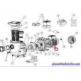Moteur pour Pompe Tristar Hayward Moteur pour Pompe Tristar Hayward