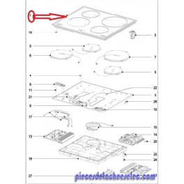 Plaque de Cuisson pour Plaque de Cuisson MIELE Plaque de Cuisson pour Plaque de Cuisson MIELE