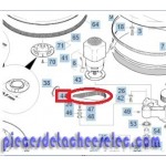 Courroie Dentée HTD-475-5M-40 CXPIII pour Autolaveuse BD 530 BAT Kärcher