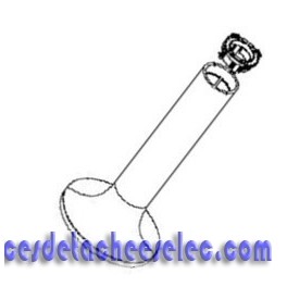 Pied/tube/blanc pour Ventilateur TURBO SILENCE EXTREM ROWENTA Pied/tube/blanc pour Ventilateur TURBO SILENCE EXTREM ROWENTA