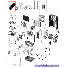 Ensemble Tube Air pour Climatiseur DELONGHI Ensemble Tube Air pour Climatiseur DELONGHI