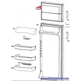 Porte de Congélateur Avec Joint pour Réfrigérateur FAURE Porte de Congélateur Avec Joint pour Réfrigérateur FAURE