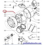 Ensemble Tambour pour Machine à Laver LG