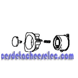 Bouton+Support/gris pour Extracteur de Jus Moulinex Bouton+Support/gris pour Extracteur de Jus Moulinex