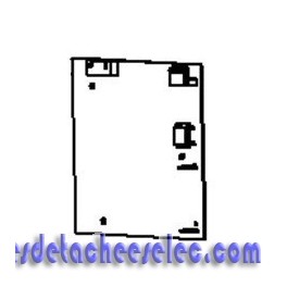 Carte electronique pour Extracteur de Jus Moulinex