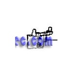 Support/ Interrupteur/securite pour Extracteur de Jus Moulinex