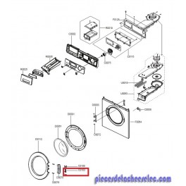 Levier de Porte pour Machine à Laver SAMSUNG Levier de Porte pour Machine à Laver SAMSUNG