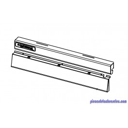 Consoles Haut et Bas Lisses Gris Clair pour Barbecue 3 - 4 SERIES Campingaz
