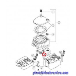 Tuyau Trémie Complet pour Toilette 976 Dometic