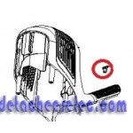 Cache/vis/noir pour aspirateur à main Rowenta